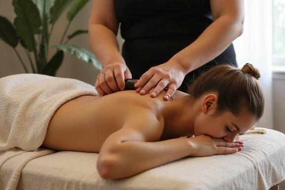 Massage relaxant dans notre centre